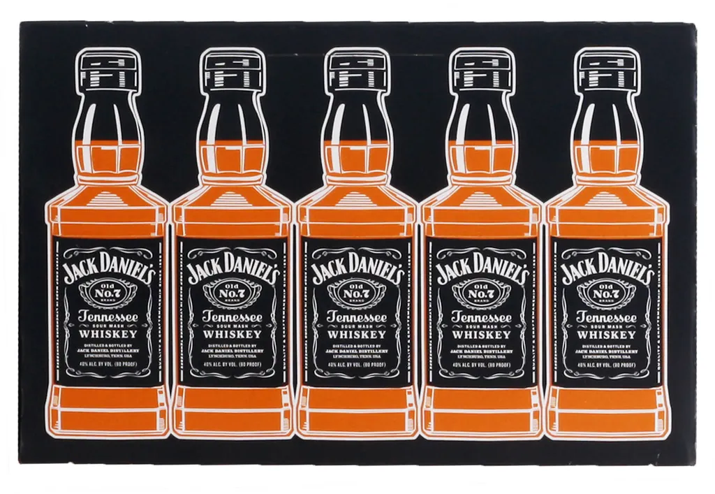 Jack Daniel's Old No. 7 Tennessee Whiskey | 40 % Vol | 10 X 0,05 L 5 Jack Daniel's Old No. 7 Tennessee Whiskey | 40 % Vol | 10 X 0,05 L – Bild 3