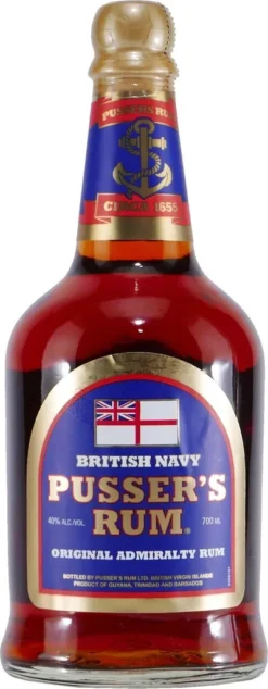 Pusser's Navy Rum Original Admiralty Rum 0,7liter -Haribo || Tassimo || Senseo Verkaufsgeschäft 94d1a45cd50218d873215107e48740bc
