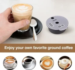 1 Stück Nachfüllbarer Wiederverwendbarer PP Kaffeekapsel Filter Für Bosch Tassimo 180 Ml Kapazität, Lebensmittelqualität 10 1 Stück Nachfüllbarer Wiederverwendbarer PP Kaffeekapsel Filter Für Bosch Tassimo 180 Ml Kapazität, Lebensmittelqualität -Haribo || Tassimo || Senseo Verkaufsgeschäft 9568cf9d045d34fe1e28445831a2c148