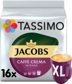 Tassimo Jacobs Caffè Crema Intenso XL | 16 T Discs, Kaffeekapseln 15 Tassimo Jacobs Caffè Crema Intenso XL | 16 T Discs, Kaffeekapseln -Haribo || Tassimo || Senseo Verkaufsgeschäft 96508a4d628b3d841842c41a7c91da9c