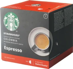 Nestlé® Starbucks By Nescafe Dolce Gusto 12 Kapseln Colombia Espresso Arabica Kaffee -Haribo || Tassimo || Senseo Verkaufsgeschäft 9656b7e2b2f7c324388296b901072e96