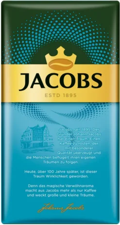JACOBS Auslese Mild + Sanft Filterkaffee 12 X 500 G Kaffee Gemahlen 10 JACOBS Auslese Mild + Sanft Filterkaffee 12 X 500 G Kaffee Gemahlen -Haribo || Tassimo || Senseo Verkaufsgeschäft 98644091575d142895ee201f3d037d99 2