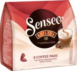 SENSEO Cappuccino Baileys Pads Sahnelikörgeschmack 10er Pack - 10 X 8 Getränke -Haribo || Tassimo || Senseo Verkaufsgeschäft 997beaa94cc7c7c025e5ac73cffd2566