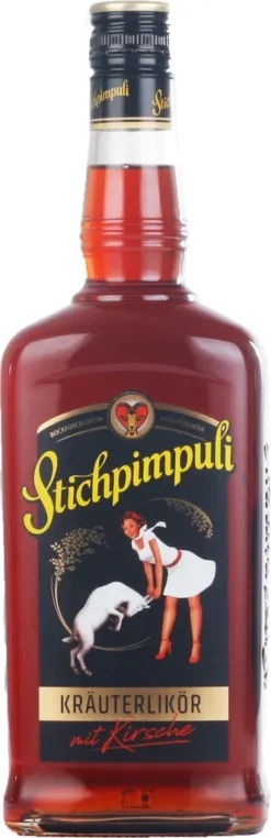 Stichpimpuli Bockforcelorum Kräuterlikör Mit Feiner Kirschenote 700ml -Haribo || Tassimo || Senseo Verkaufsgeschäft 99865bbe111f1a2502a8fa1797198da1