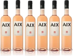 Aix Rose Wein 6er Set Je 0,75L (13% Vol) Aus Frankreich- [Enthält Sulfite]
