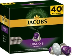 Jacobs Lungo 8 Intenso XXL-Pack | 40 Nespresso® Komp. Kapseln 6 Jacobs Lungo 8 Intenso XXL-Pack | 40 Nespresso® Komp. Kapseln -Haribo || Tassimo || Senseo Verkaufsgeschäft 9bad4d6fe4e7a4d3b324a005b046bb73 1