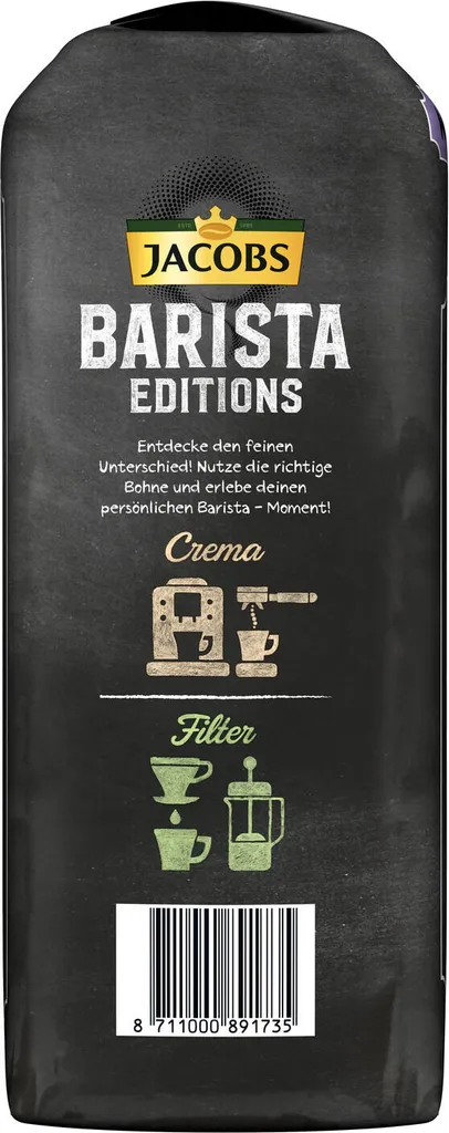 JACOBS Kaffeebohnen Barista Editions Espresso 3 Kg Espressobohnen + 1 Jacobs Barista Becher +1 Dose 8 JACOBS Kaffeebohnen Barista Editions Espresso 3 Kg Espressobohnen + 1 Jacobs Barista Becher +1 Dose – Bild 6