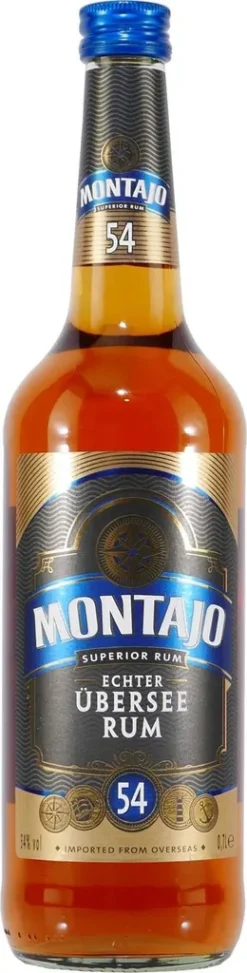MONTAJO Übersee Rum 54% 0,7l 6 MONTAJO Übersee Rum 54% 0,7l -Haribo || Tassimo || Senseo Verkaufsgeschäft 9bca62e1118f627fe8bbe7bc0ce44edb