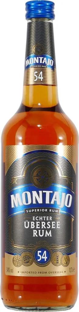 MONTAJO Übersee Rum 54% 0,7l 4 MONTAJO Übersee Rum 54% 0,7l – Bild 2