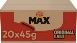 Lay's Max Gerippte Chips Natur Box 20 X 45 Gramm -Haribo || Tassimo || Senseo Verkaufsgeschäft 9d1d80f8bffceab81be8efa99118d29b