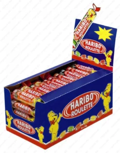 Haribo Roulette Fruchtgummi Geschmack Rolle 25g 50er Display -Haribo || Tassimo || Senseo Verkaufsgeschäft 9e9b535c0ff4678bb0528e07cbd7fe97
