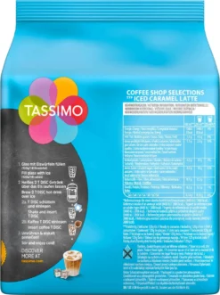 TASSIMO Kapseln Typ Iced Caramel Latte Coffee Shop Selections Discs 40 Getränke -Haribo || Tassimo || Senseo Verkaufsgeschäft 9ee7a0a4ba69d78408d1c7f10ba06ee1