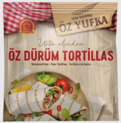 Öz Yufka 16 X 30cmØ Tortillas - Teifäden - Dürüm Ekmek 1600g