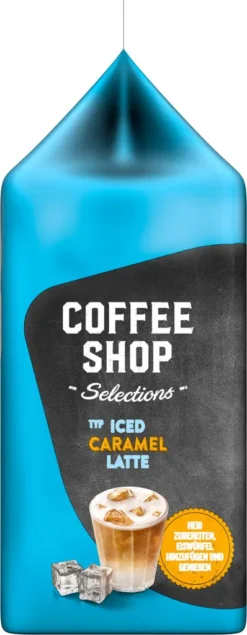 TASSIMO Kapseln Typ Iced Caramel Latte Coffee Shop Selections Discs 40 Getränke -Haribo || Tassimo || Senseo Verkaufsgeschäft 9ff56472647f2af9ed822bfd23a87534