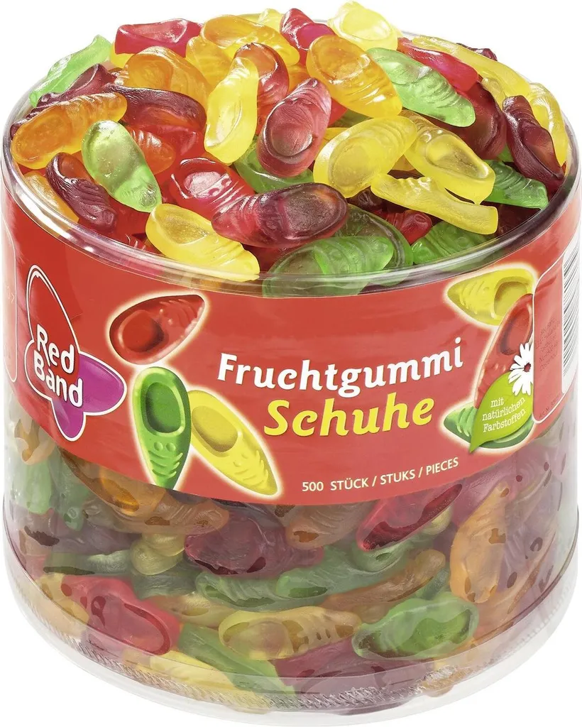 Red Band Fruchtgummi Schuhe 500 Stück, 1250g 6 Red Band Fruchtgummi Schuhe 500 Stück, 1250g – Bild 4