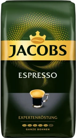 JACOBS Kaffeebohnen Expertenröstung Espresso 3 Kg Ganze Espressobohnen + 1 Jacobs Barista Becher + 1 Dose -Haribo || Tassimo || Senseo Verkaufsgeschäft a037ce096a3df84b726cbc898a477e08