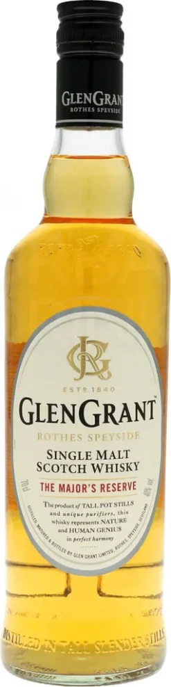 Glen Grant The Major's Reserve Single Malt Scotch Whisky | 40 % Vol | 0,7 L -Haribo || Tassimo || Senseo Verkaufsgeschäft a1edee15c29fb47f5d6891ba6e833d6d