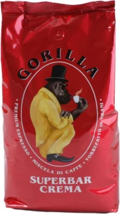 GORILLA Superbar Crema Kaffeebohnen 1 Kg -Haribo || Tassimo || Senseo Verkaufsgeschäft a32494a0b4f2603681f96631ecd8440b