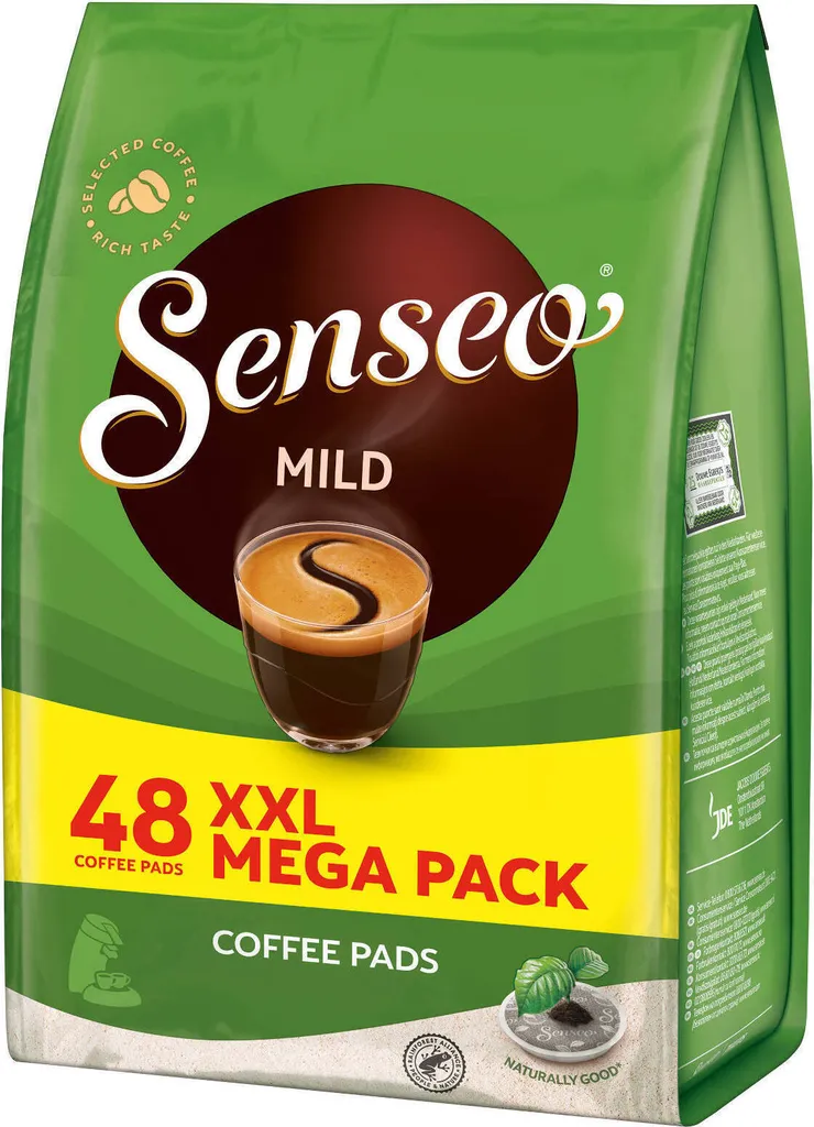 SENSEO Pads Mild Senseopads 48 Getränke Kaffeepads XXL Pack 5 SENSEO Pads Mild Senseopads 48 Getränke Kaffeepads XXL Pack – Bild 3
