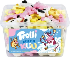 Trolli Milch Kuh Schaumzucker Kühe Mit Milch Und Fruchtgummi 1320g