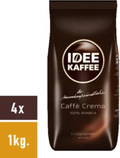 Idee Kaffee - Caffè Crema Bohnen - 4x 1kg -Haribo || Tassimo || Senseo Verkaufsgeschäft a5b2c5ca5c2e3059b0629ee9bd55ea2e