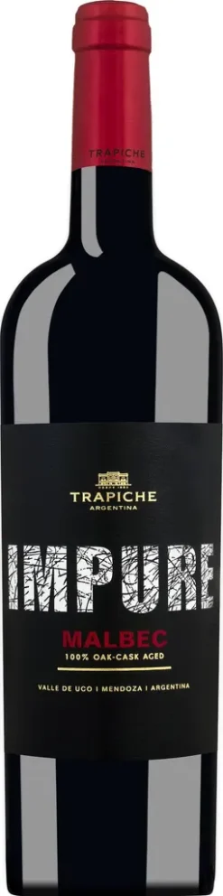Trapiche Impure Malbec 100 % Oak-Cask Aged Valle De Uco Mendoza Trocken Argentinien | 14 % Vol | 0,75 L