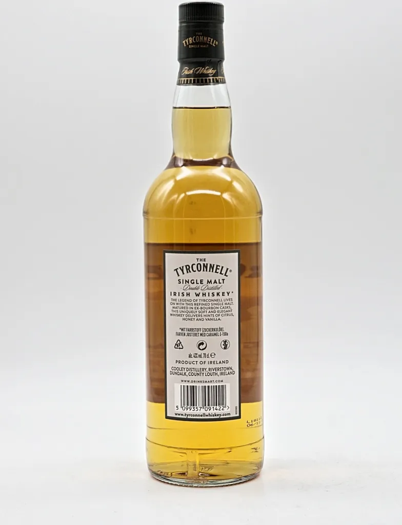 The Tyrconnell Single Malt Irish Whiskey | 40 % Vol | 0,7 L 7 The Tyrconnell Single Malt Irish Whiskey | 40 % Vol | 0,7 L – Bild 5