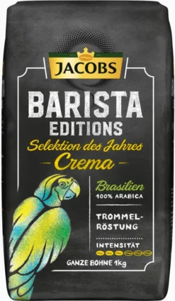 JACOBS Kaffeebohnen Barista Editions Crema Do Brasil 4 X 1 Kg Geröstete Bohnen -Haribo || Tassimo || Senseo Verkaufsgeschäft ab4355294256a132f14c9c593a4d4a1a 1