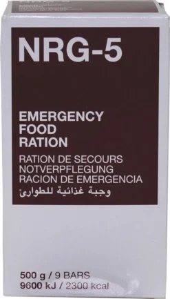 Katadyn Notverpflegung NRG-5 Riegel Survival Nahrung