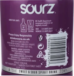 Sourz Black Currant The Original Sweet And Sour Shot | 15 % Vol | 0,7 L -Haribo || Tassimo || Senseo Verkaufsgeschäft ab9815b46c0d89fd7a305ff16e2e6673