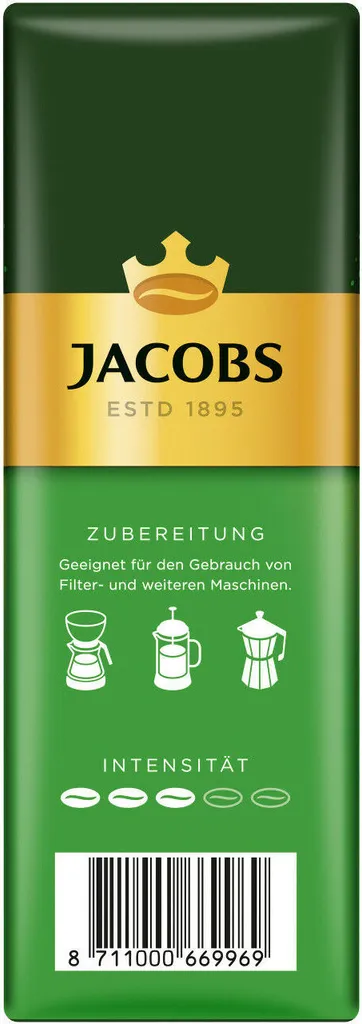 JACOBS Filterkaffee Auslese Klassisch 6 X 500 G Pulver-Kaffee Gemahlen Röstkaffee 6 JACOBS Filterkaffee Auslese Klassisch 6 X 500 G Pulver-Kaffee Gemahlen Röstkaffee – Bild 4