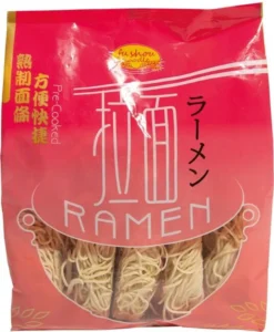 [ 500g ] Fu Shou Noodles RAMEN Style / Teigwaren Asiatischer Art, Vorgedämpft