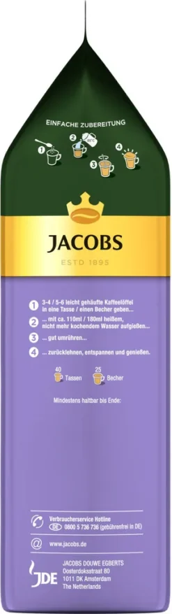 JACOBS Typ Cappuccino Choco Vanille Mit Milka 12 X 500 G Beutel -Haribo || Tassimo || Senseo Verkaufsgeschäft ac7c512c864f7513371d238ba1e1a274