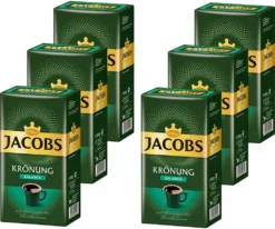 JACOBS Filterkaffee Krönung Balance 6 X 500 G Kaffee Gemahlen + 1 Becher+ 1 Dose -Haribo || Tassimo || Senseo Verkaufsgeschäft ae2100ad1c0537c570191da5e9523796