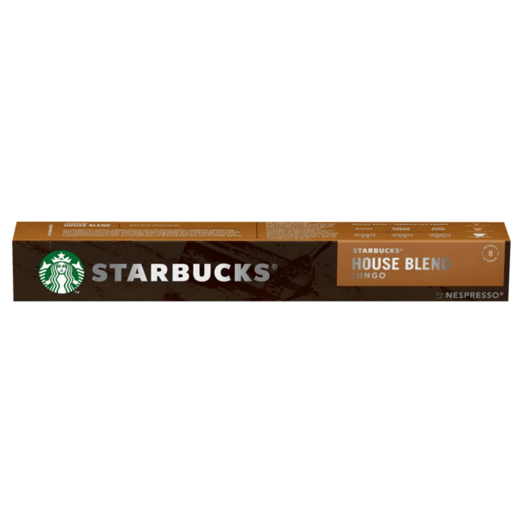 Nestlé® Starbucks House Blend By Nespresso Kaffeekapseln Kakaonote 57g, 10 Kapseln 3 Nestlé® Starbucks House Blend By Nespresso Kaffeekapseln Kakaonote 57g, 10 Kapseln