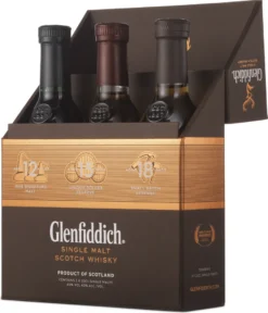 Glenfiddich Single Malt Scotch Whisky (3 X 0,20 L)