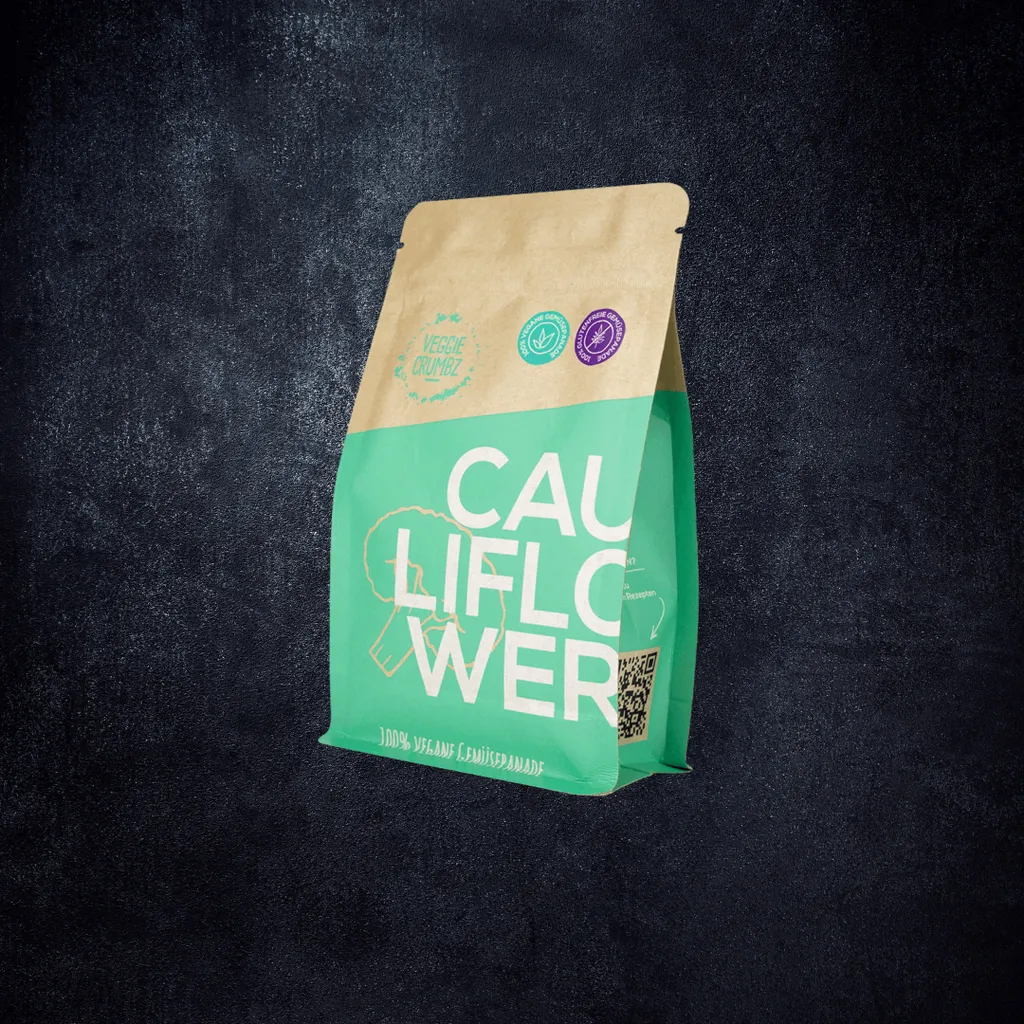 VEGGIE CRUMBZ Cauliflower Gemüsepaniermehl 3 VEGGIE CRUMBZ Cauliflower Gemüsepaniermehl