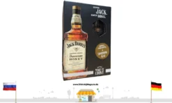 Jack Daniels "ORIGINAL RECIPE" Tennessee HONEY 0,35L Alc. 35% Vol. + LONGDRINKGLAS