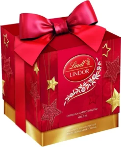 Lindt Lindor Xmas Würfel Milch, 100g