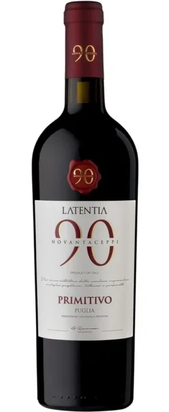 Latentia Novantaceppi Primitivo Puglia IGT Trocken Italien | 13,5 % Vol | 0.75 L -Haribo || Tassimo || Senseo Verkaufsgeschäft b24e68256dde8222f02af93aa80204e2