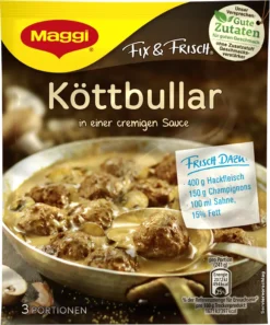 Maggi Fix Für Köttbullar Sauce Für Schwedische Hackbällchen 34g 9 Maggi Fix Für Köttbullar Sauce Für Schwedische Hackbällchen 34g -Haribo || Tassimo || Senseo Verkaufsgeschäft b2ee5382e708f3261c1ebec5efda86fe
