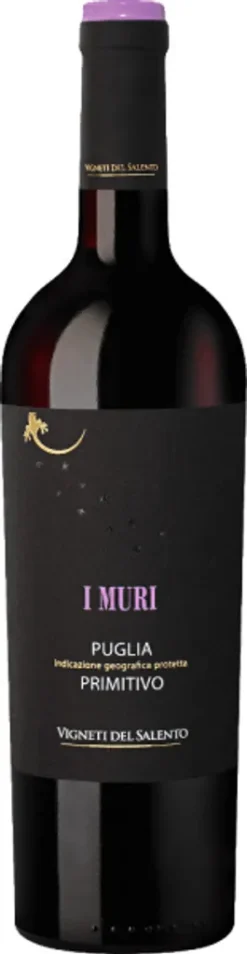 Vigneti Del Salento I Muri Primitivo IGP Puglia Apulien Italien | 14 % Vol | 0,75 L -Haribo || Tassimo || Senseo Verkaufsgeschäft b315aa33cd9c728606f0efaba6580287