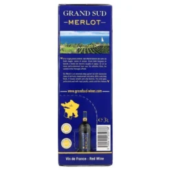 Grand Sud Merlot 13% 3,0L BiB (F) -Haribo || Tassimo || Senseo Verkaufsgeschäft b352340480f98e879bc105f33c30b413
