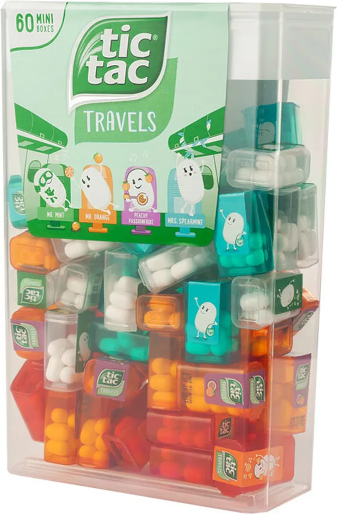 Tic TAC Dragees Lilliput Mix Mini Boxen 60 Stück 4 Tic TAC Dragees Lilliput Mix Mini Boxen 60 Stück – Bild 2