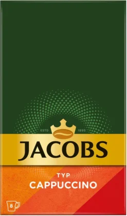 JACOBS Löskaffee Typ Cappuccino 10 X 8 Sticks - 80 Getränke Instantkaffee -Haribo || Tassimo || Senseo Verkaufsgeschäft b44af71ebbfd5e89c47a6a6d411d82ea