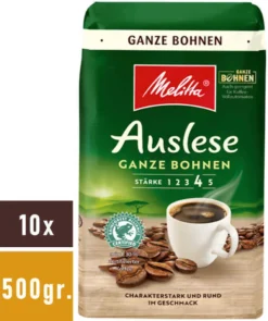 MELITTA Auslese Ganze Bohnen Für Filterkaffee 10x500 G Kräftig Mit Rundem Aroma 9 MELITTA Auslese Ganze Bohnen Für Filterkaffee 10x500 G Kräftig Mit Rundem Aroma -Haribo || Tassimo || Senseo Verkaufsgeschäft b4c8c397de700e68299901e1c4be902d 1