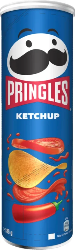 Pringles Ketchup Stapelchips Mit Tomaten Ketchup Geschmack 185g