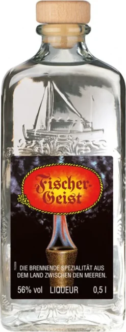 Original Fischergeist Kräuterlikör Hochprozentiger Klassiker 500ml