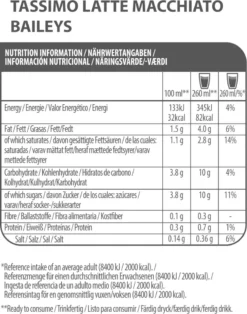 Tassimo Kapseln Typ Latte Macchiato Bailey's | 8 Kaffeekapseln -Haribo || Tassimo || Senseo Verkaufsgeschäft b5d39fc0439c3bc6886c4f5ef93c7178