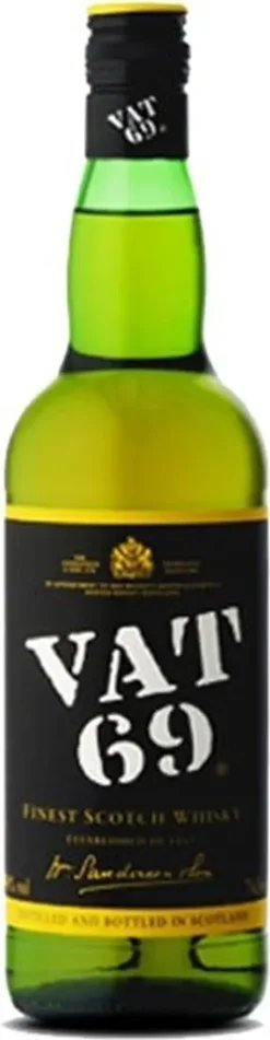 VAT 69 Finest Scotch Whisky 0,7l, Alc. 40 Vol.-%